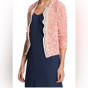 Nic + Zoe Toro Jacket Boucle Multi Color Size XS